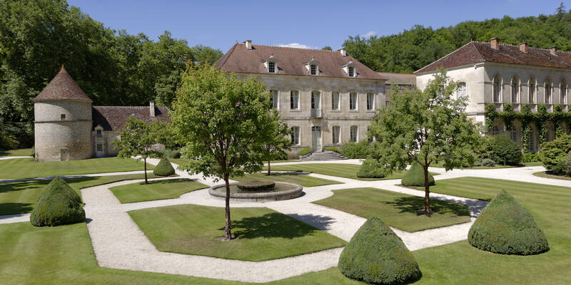 Abbaye de Fontenay_Jardins ©Fréderic Dupin